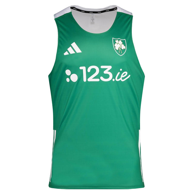adidas Athletics Ireland Mens Lightweight Running Singlet