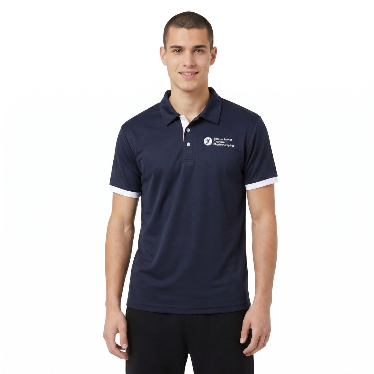 Irish Society Of Chartered Physiotherapists Adult Polo Shirt