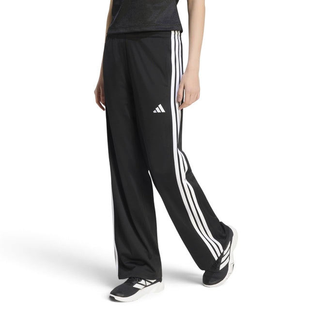 adidas Dayready Womens High-Rise Wide-Leg Tracksuit Bottoms