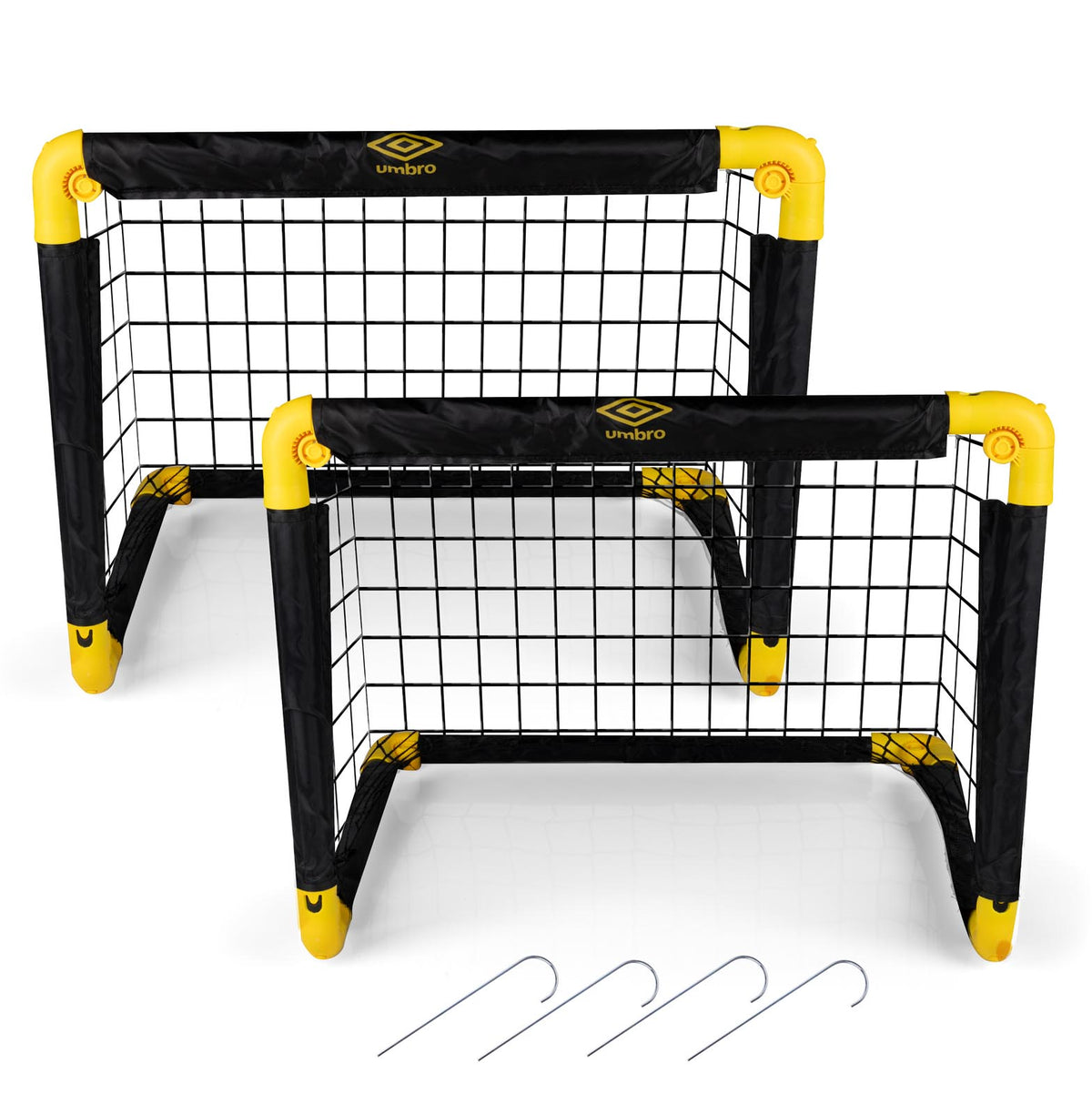 Umbro 50 x 44cm Foldable Football Goal Set