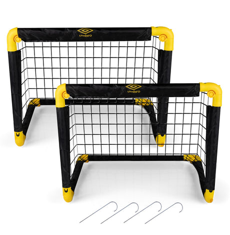 Umbro 50 x 44cm Foldable Football Goal Set