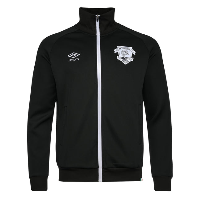 Umbro St Patricks Ath 26 FZ Jacket Black