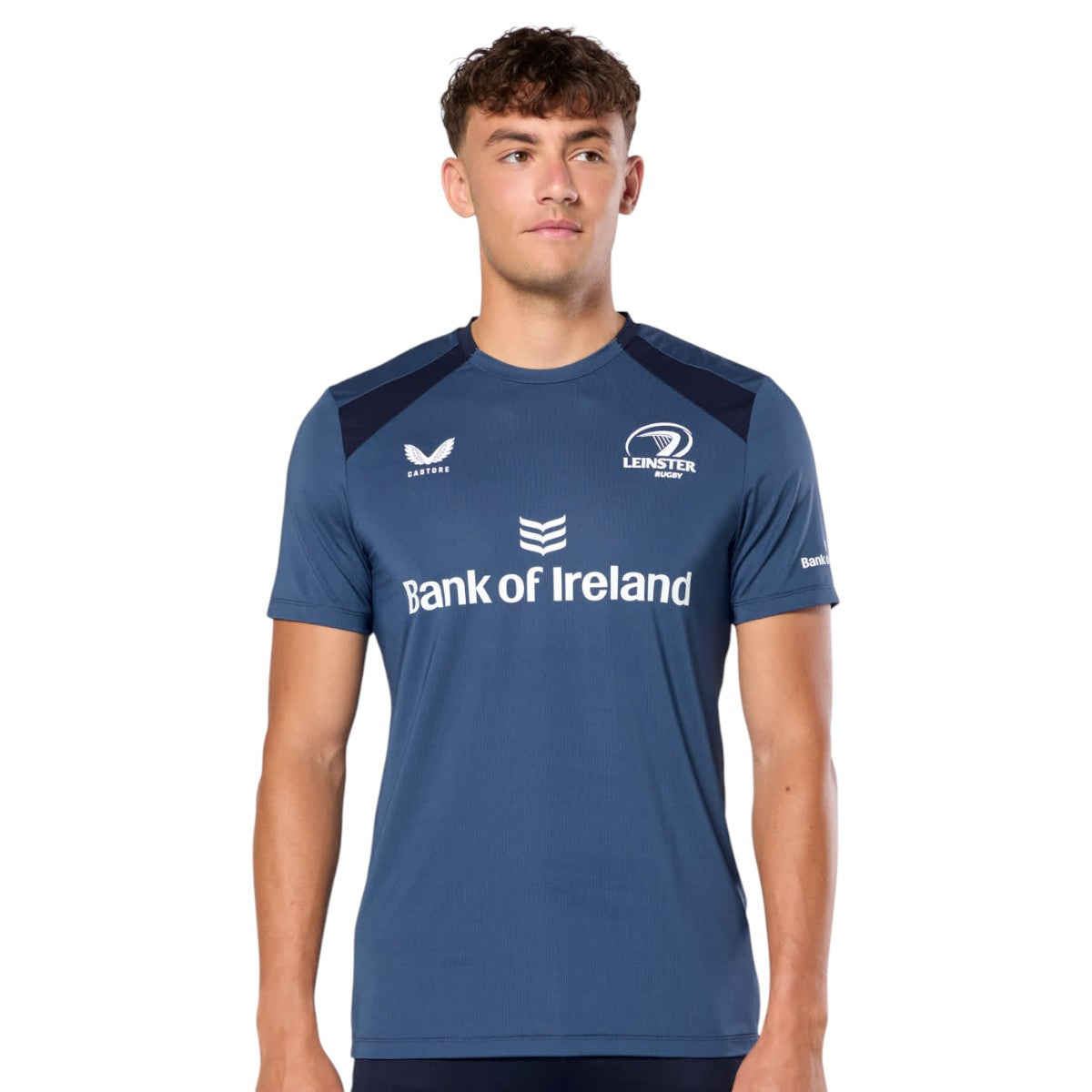 Castore Leinster Rugby Mens Performance Short-Sleeve T-Shirt