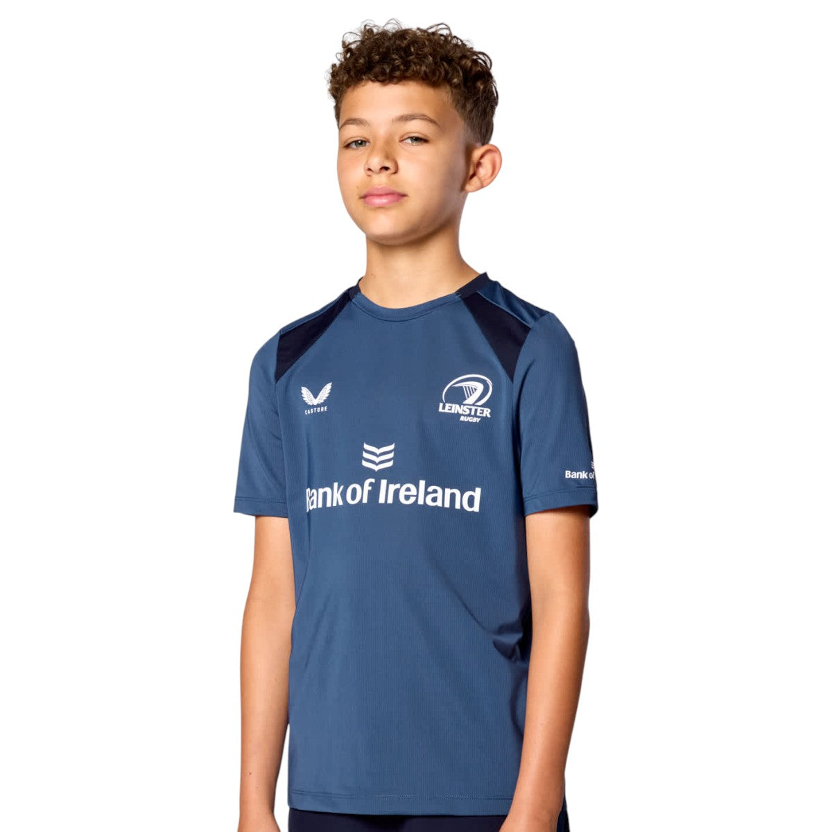 Castore Leinster Rugby Kids Performance Short-Sleeve T-Shirt