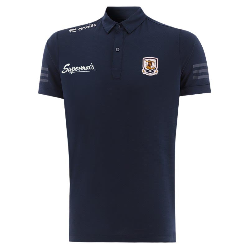 O'Neills Galway GAA Axia Mens Polo Shirt