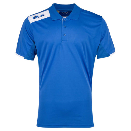 BLK Tek VI Mens Short Sleeve Training Polo Shirt Top
