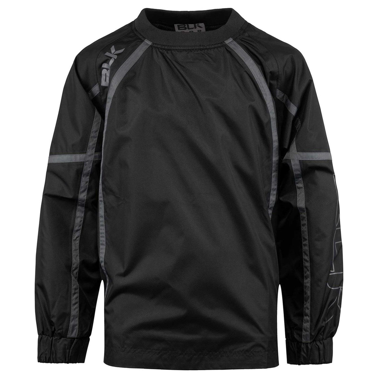 BLK Tek V Pullover Kids Black
