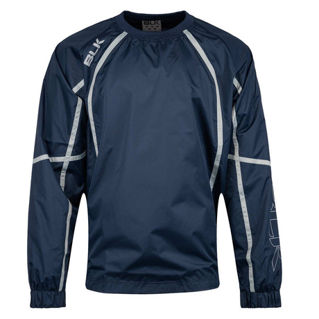 BLK Tek V Kids Long Sleeve Crew Pullover Training Top