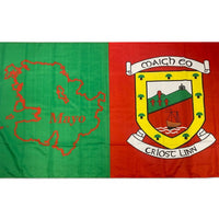 Team Car Flag Ireland Mayo GAA 3ft x 2ft Supporters Flag