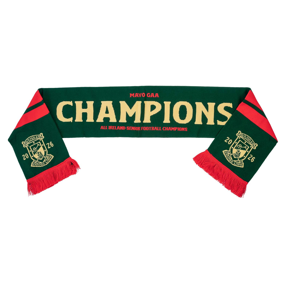 Mayo 2026 Champions Scarf Green