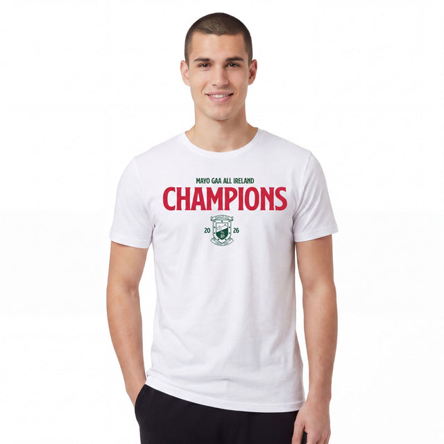 Mayo 2026 Champions Tee White