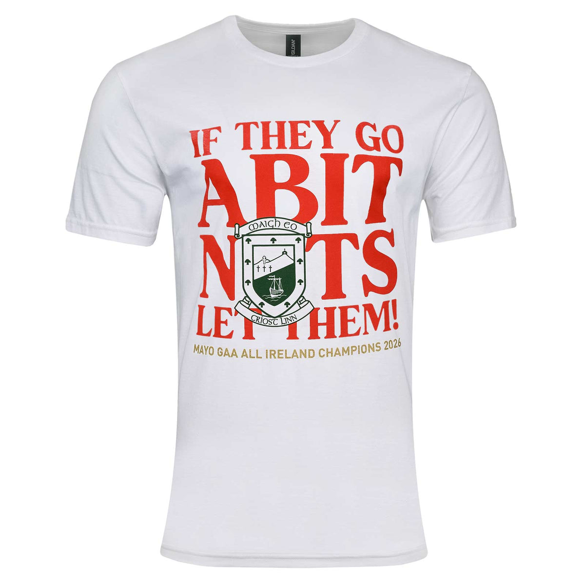 Mayo 2026 Go Nuts Tee White