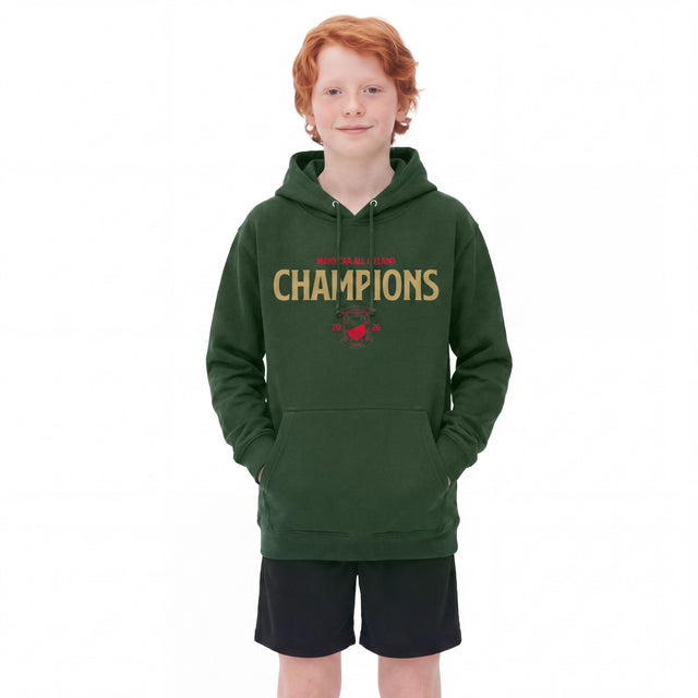 Mayo 2026 Kids Champions Hoody Green