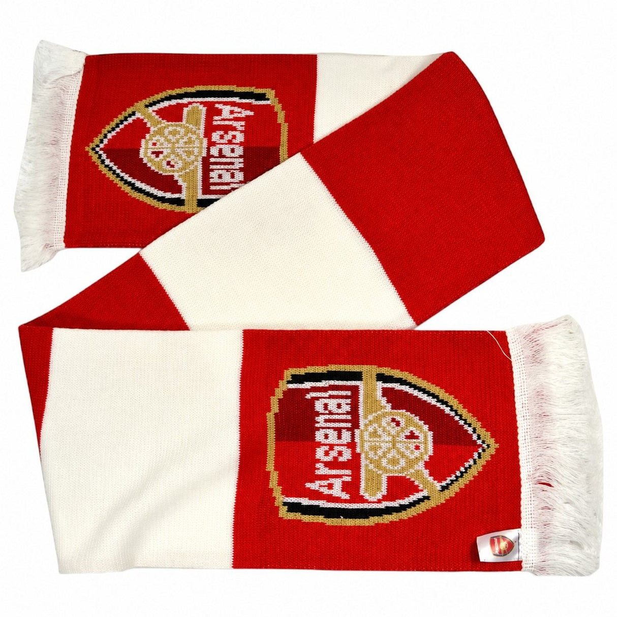 Fanbase Arsenal FC Red & White Football Scarf