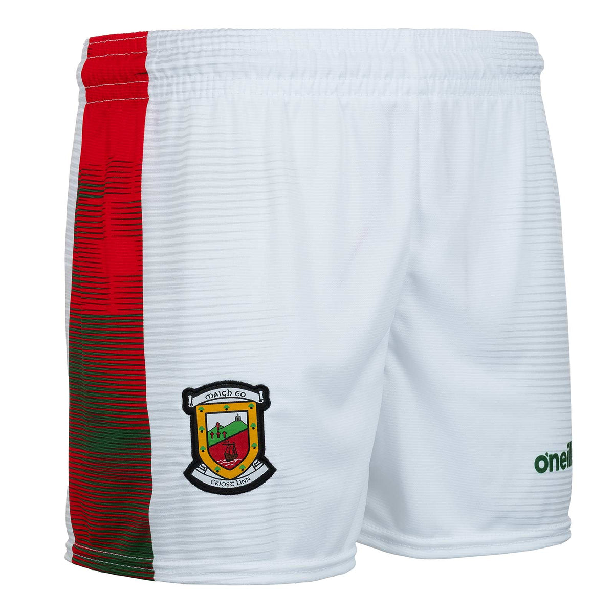 O'Neills Mayo GAA 2027 Home Kids Printed Shorts