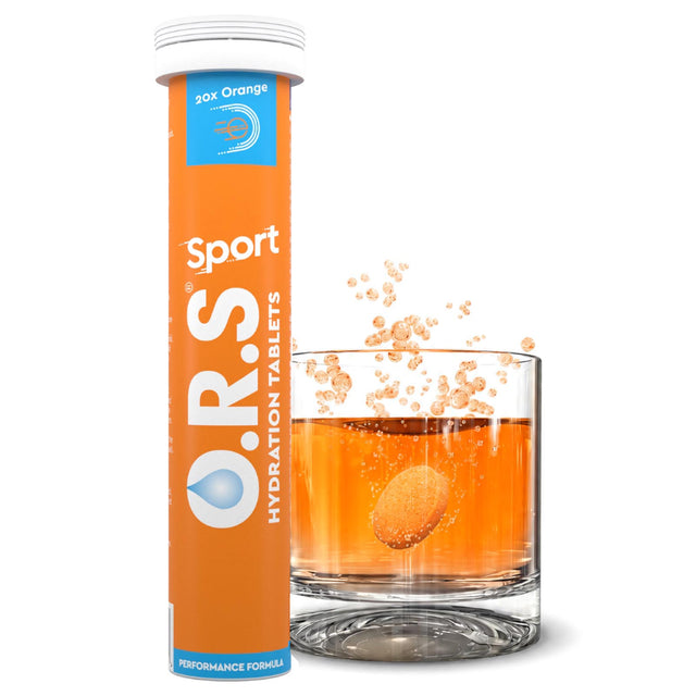 O.R.S Sport Orange Flavour Hydration Tablets