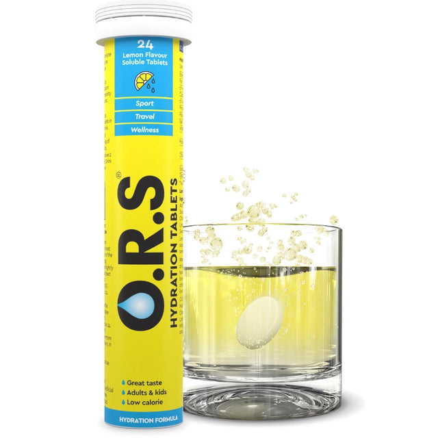 O.R.S Lemon Flavour Hydration Tablets