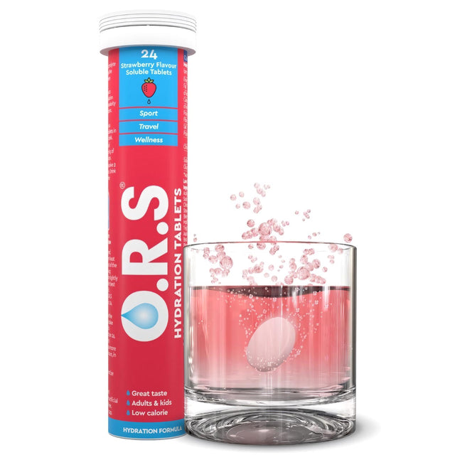 O.R.S Strawberry Flavour Hydration Tablets