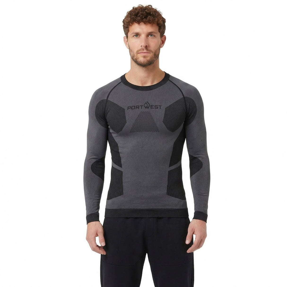 Portwest Dynamic Air Baselayer Top Charcoal