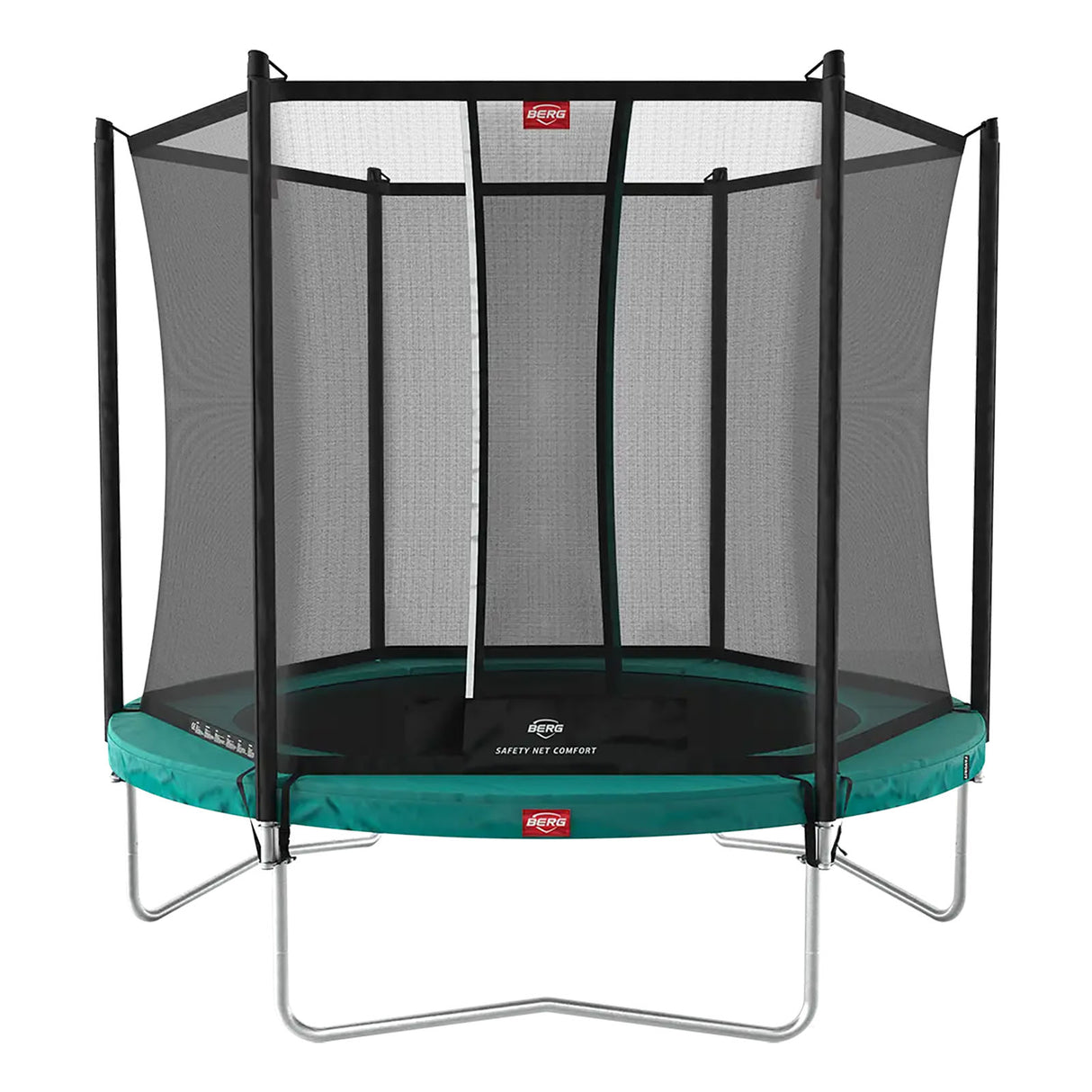 BERG Favorit Regular 330 Trampoline Green + Safety Net Comfort