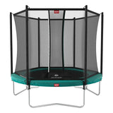 BERG Favorit Regular 330 Trampoline Green + Safety Net Comfort