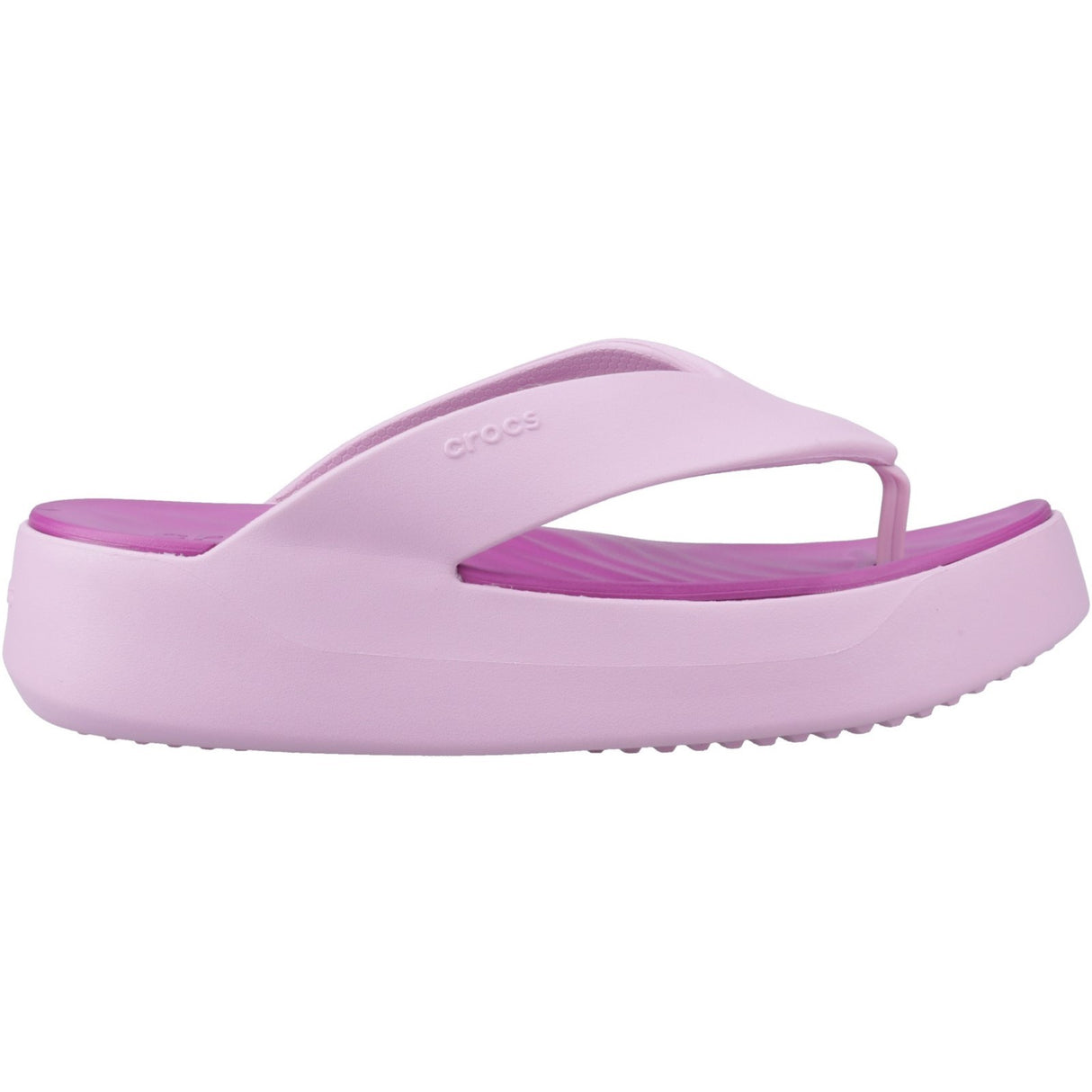 Crocs Getaway Platform Toe Post Ladies Summer Hydrangea