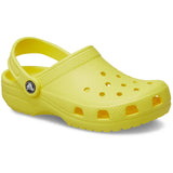 Crocs Kids' Classic Clog Junior Kids Beach Cyber Yellow