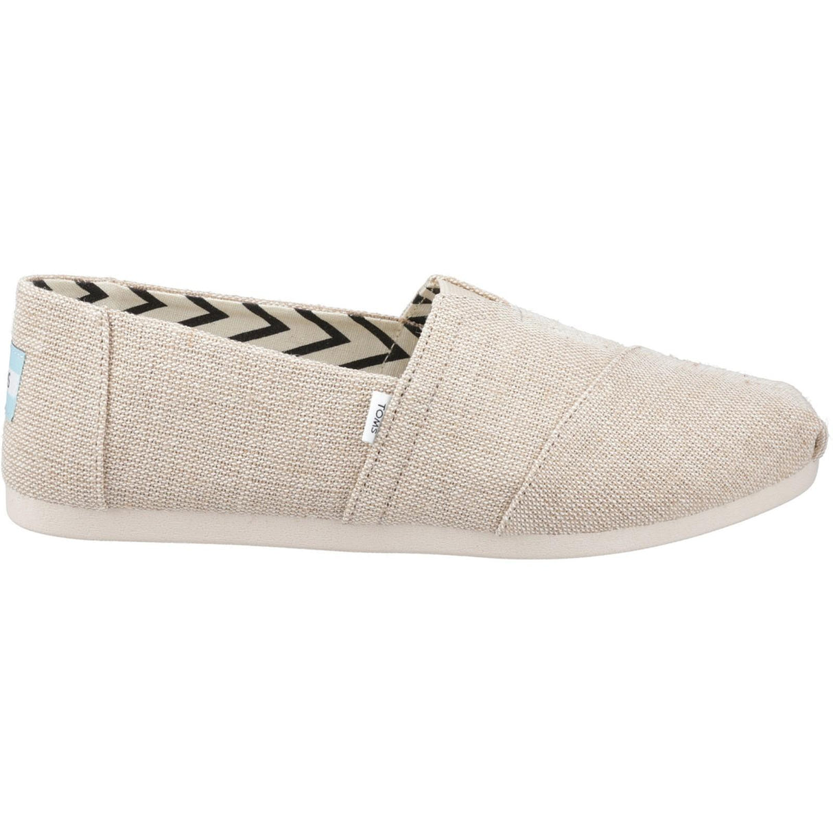 TOMS Mens Alpargata Shoes Natural Undyed