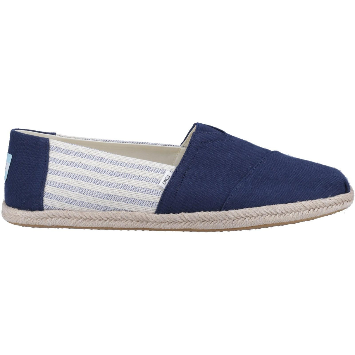 TOMS Mens Alpargata Rope Shoe Navy