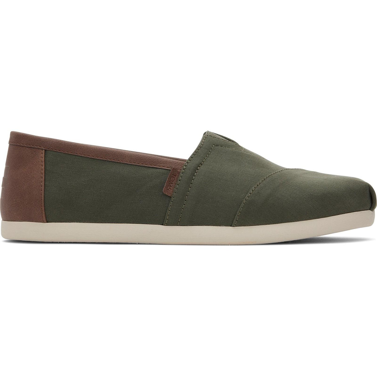 TOMS Mens Alpargata Classic Shoe Dark Sage