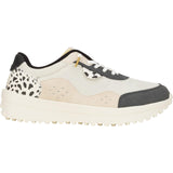 HEYDUDE Womens Hayden Shine Trainers Ivory/Multi