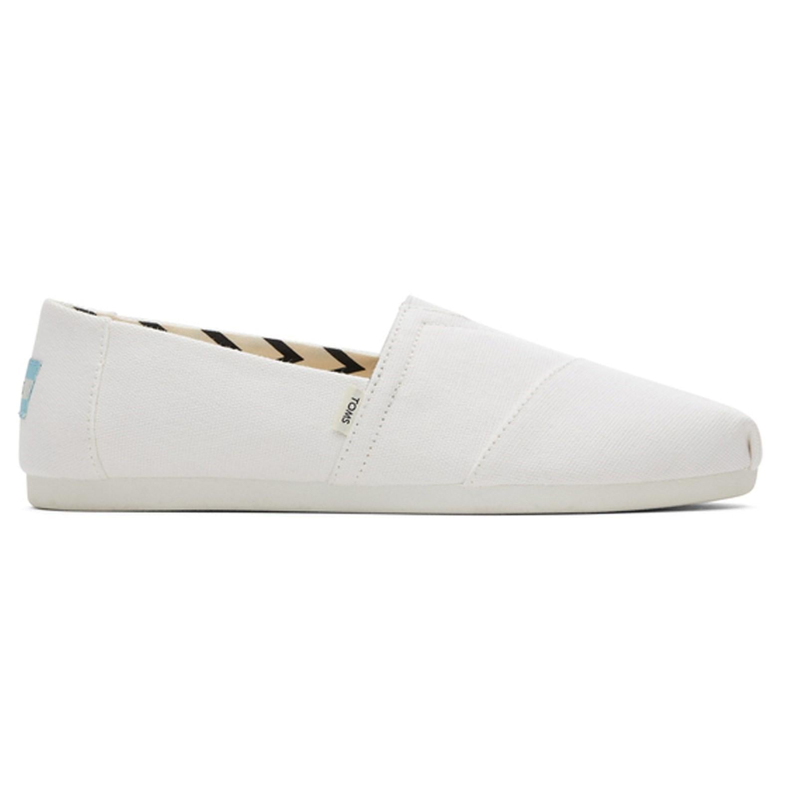 TOMS Womens Alpargata Shoes White
