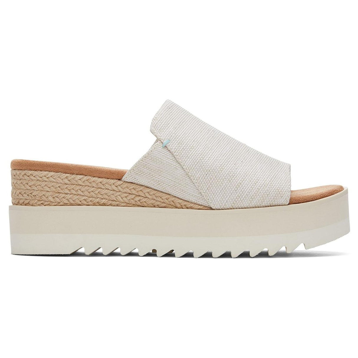 TOMS Womens Diana Mule Wedge Natural