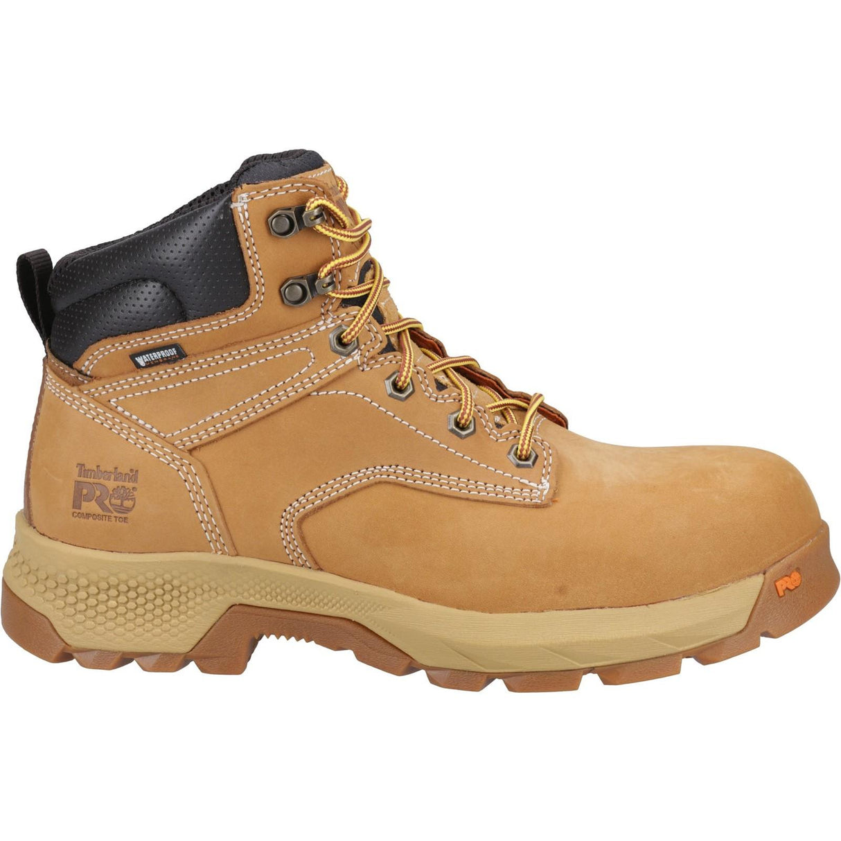 Timberland Pro Mens Titan 6" Safety Boot Wheat