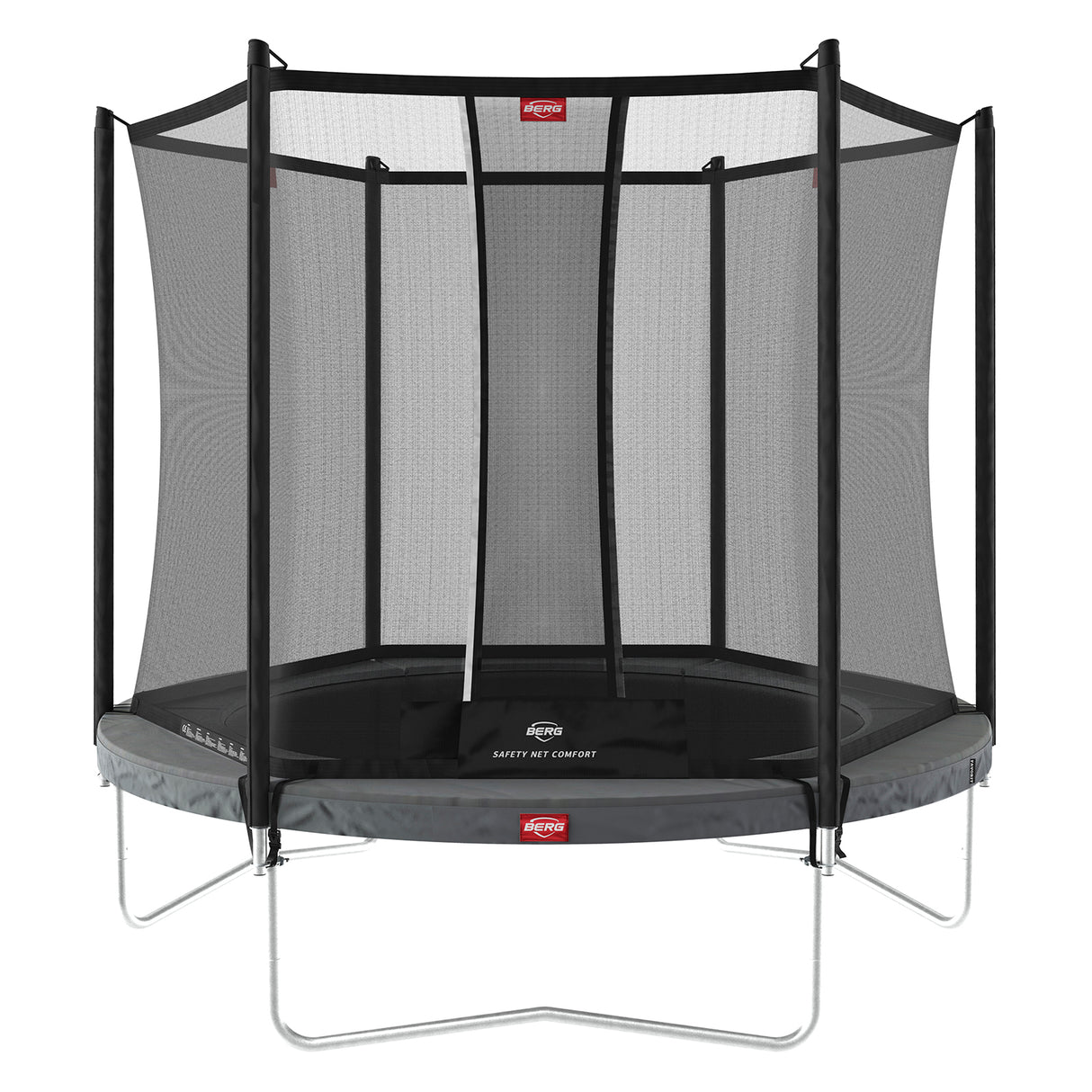 BERG Favorit Regular 200 Trampoline  Grey + Safety Net Comfort