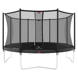 BERG Favorit Regular 380 Trampoline Grey + Safety Net Comfort