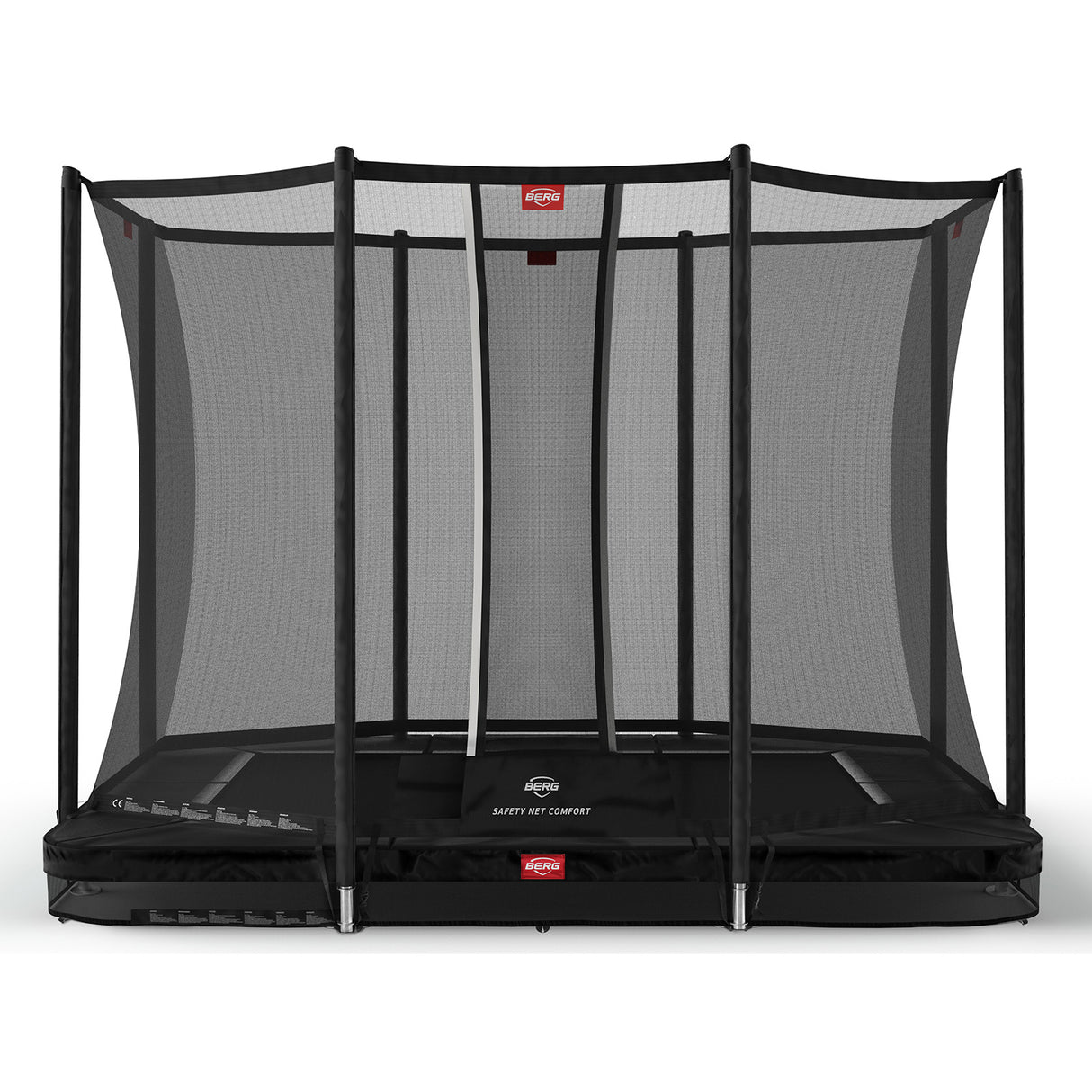 BERG Ultim Favorit InGround 280 Trampoline Black + Safety Net Comfort