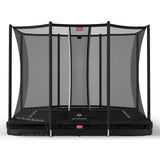 BERG Ultim Favorit InGround 280 Trampoline Black + Safety Net Comfort