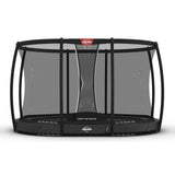 BERG Grand Champion InGround 350 Trampoline Grey + Safety Net Deluxe