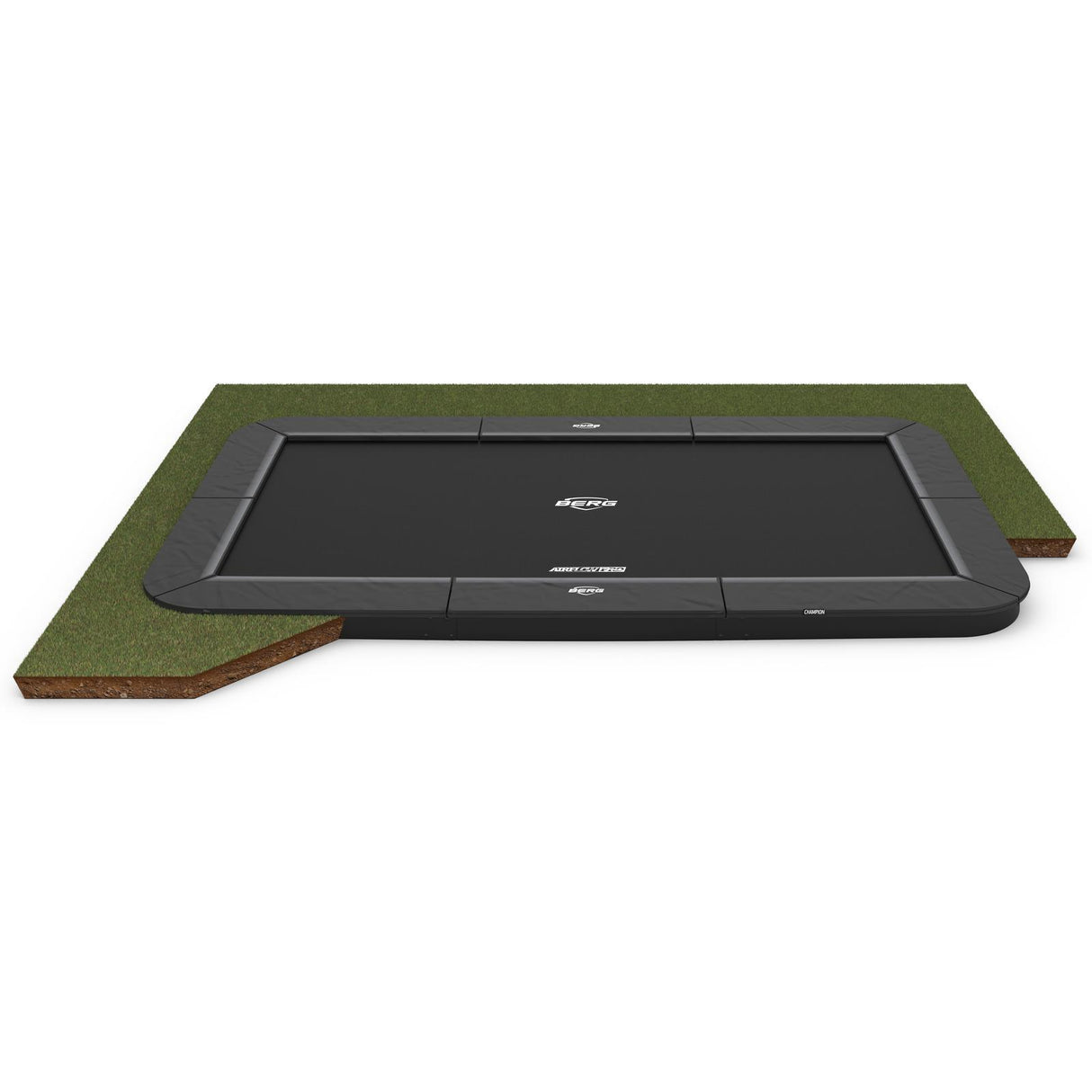 BERG SPORTS Ultim Champion FlatGround 410 Trampoline Grey