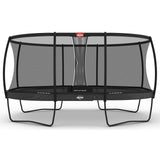 BERG Grand Elite Regular 520 Trampoline Grey + Safety Net Deluxe