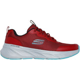 Skechers Mens Edgeride Rekze Shoe Burgundy/Grey