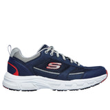 Skechers Mens Oak Canyon Verketta Trainers Navy/Grey