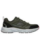 Skechers Mens Oak Canyon Verketta Trainers Olive/Black