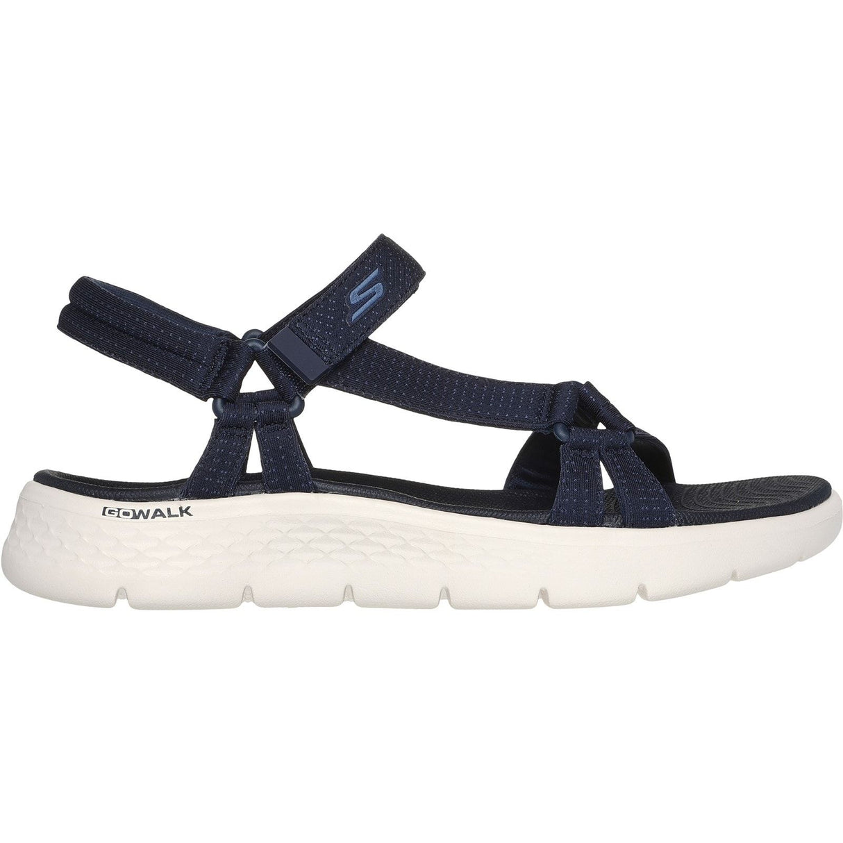 Skechers Womens GO WALK Flex Sublime Sandal Navy