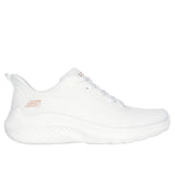 Skechers Womens Bobs Squad Waves Still Wading Trainers White
