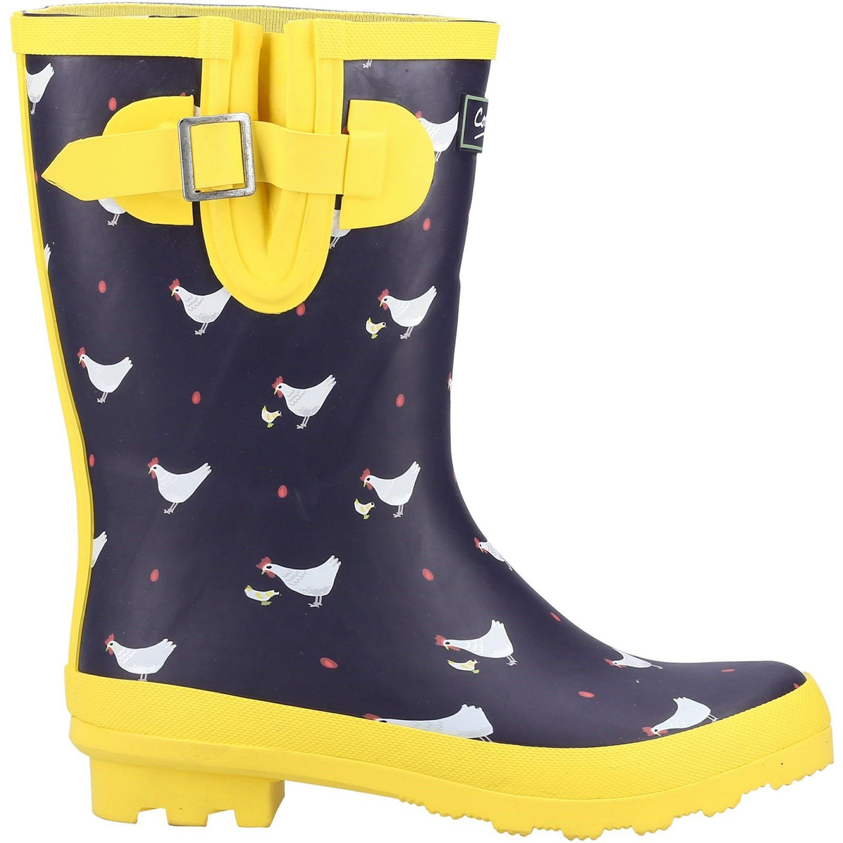 Cotswold Womens Farmyard Mid Wellington Chick