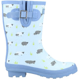 Cotswold Womens Farmyard Mid Wellington Sheep