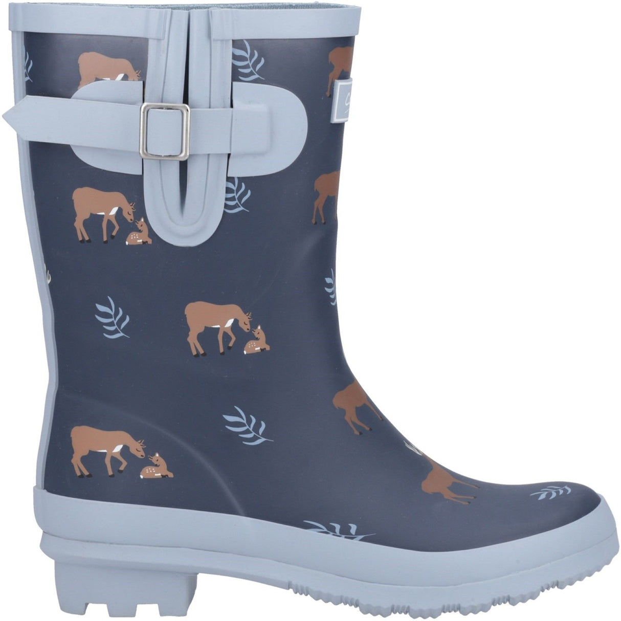Cotswold Womens Woodland Mid Wellingtons Deers