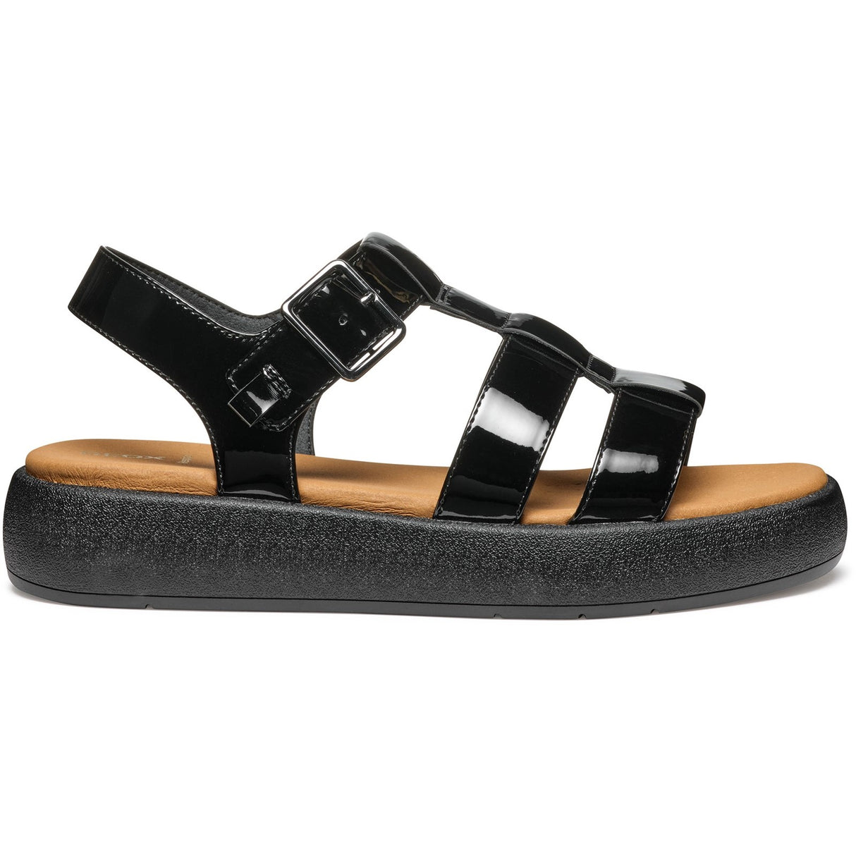 Geox Womens D CAMALEI SANDALS Black